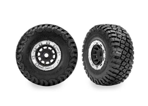 TRX10870-STBLK - BFG Mud-Terrain Reifen auf 1.4 Felgen schwarz_chrom (2) Traxxas TRX10870-STBLK