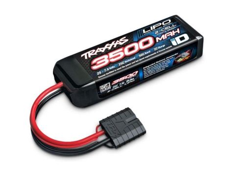 TRX2825X - traxxas-lipo-power-cell-3500mah-7-4v-2s-25c-mit-id-stecker-trx2825x