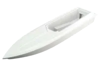TRX3811 - Traxxas fuselage white without graphics BLAST