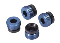 TRX4934X - Gelenkkugelkappe (4) Alu blau eloxiert