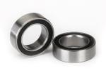 TRX5114A - Ball bearing 5x8x2.5mm with rubber seal. black (2)