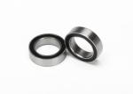 TRX5119A - Ball bearing 10x15x4mm with rubber seal. black (2)