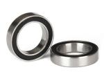 TRX5120A - Ball bearing 12x18x4mm with rubber seal. black (2)