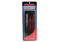 TRX5141R - Spurstange vorne 112mm (2) Alu rot eloxiert