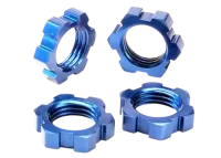 TRX5353 - Radmutter 17mm (4) blau eloxiert