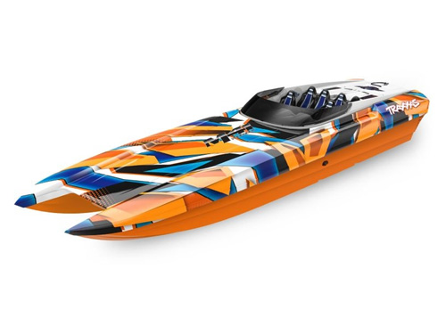 TRX57046-4ORNGR - Traxxas DCB M41 40 Zoll Catamaran Brushless Orange 2022 TRX57046-4ORNGR