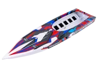 TRX5737R - Traxxas fuselage Spartan red graphics