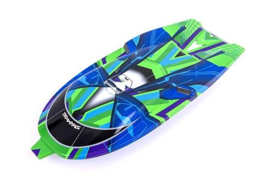 TRX5738G - Traxxas Rumpfdeckel Spartan gruene Grafik TRX5738G