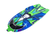 TRX5738G - Traxxas fuselage cover Spartan green graphics