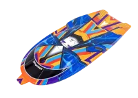 TRX5738T - Traxxas fuselage cover Spartan orange graphics