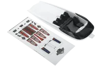 TRX5765 - Traxxas Hatch DCB M41 white (no graphics)_ decal sheet