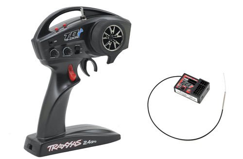 TRX6507R - Traxxas Sender TQi 4 Kanal mit Link Modul und TSM Empfaenger TRX6507R