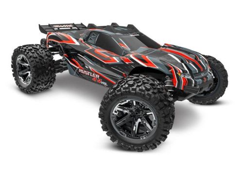 TRX67376-4-RED - TRAXXAS Rustler 4x4 VXL HD rot 1_10 Stadium-Truck RTR TRX67376-4-RED