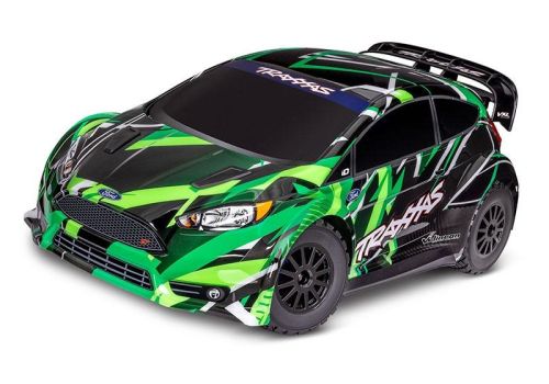 TRX74276-4GRN - Traxxas Ford Fiesta ST Rally 4x4 VXL RTR gruen TRX74276-4GRN