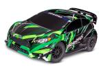 TRX74276-4GRN - Traxxas Ford Fiesta ST Rally 4x4 VXL RTR gruen