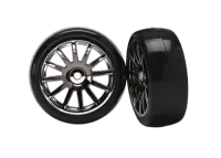 TRX7573A - Slick-Reifen auf Felge schwarz