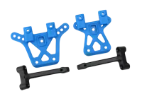 TRX7637 - Daempferbruecke blau v_h mit Befestigung LATRAX Teton