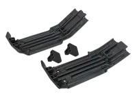 TRX7744 - Skidplate. vorn (1). hinten (1) Gummi-Aufprall-Daempfer (2) XMAXX