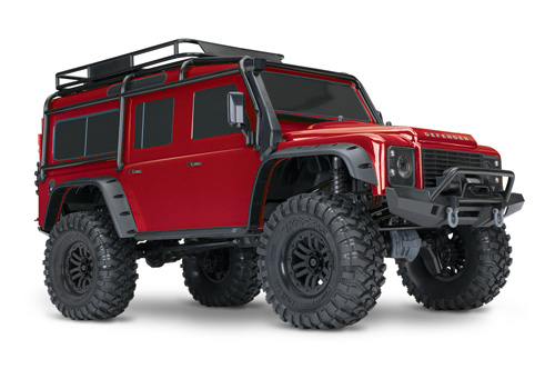 TRX82056-4R - TRX-4 Land Rover Defender Crawler. rot 1:10 2.4GHz - RTR Traxxas TRX82056-4R