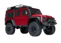 TRX82256-4-RED - TRAXXAS TRX-4 LR Defender Crawler RTR rot 1:10