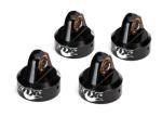 TRX8456 - Fox aluminium shock absorber caps. black (4)