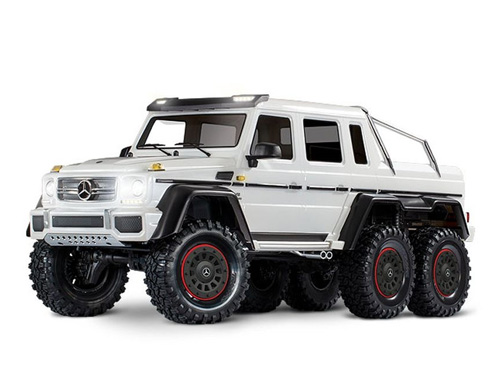 TRX88096-4WHT - Mercedes G63 AMG6x6 6WD 1_10 Scale-Crawler weiSz - ARTR Traxxas TRX88096-4WHT