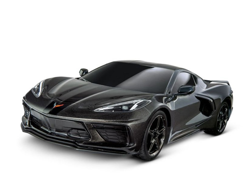 TRX93054-4BLK - 4TEC 3.0 Corvette C8 schwarz 1:10 4WD Tourenwagen Brushed - ARTR Traxxas TRX93054-4BLK