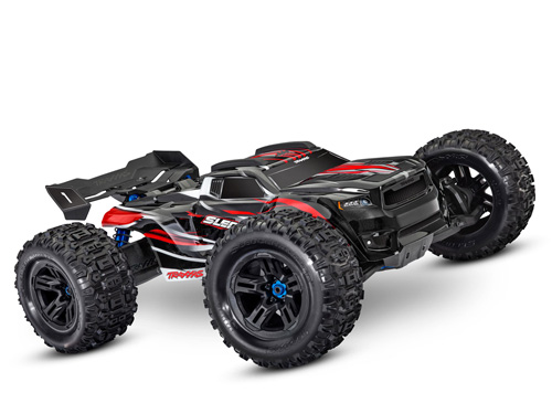 TRX95076-4RED - Sledge Monster Truck Brushless VXL-6S TQi 1:8 4WD rot - ARTR Traxxas TRX95076-4RED