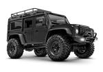 TRX97054-1-BLK - TRAXXAS TRX-4M LR Defender 4x4 Black Crawler RTR 1_18