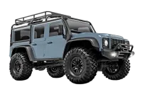 TRX97054-1-XBLU - Traxxas TRX-4M Land Rover Defender RTR X-blau 1:18