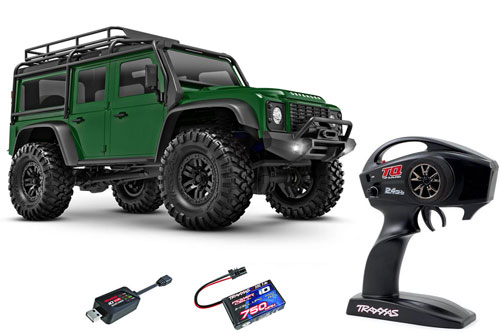 TRX97054-1GRN - Traxxas TRX-4M Land Rover Defender 1_18 RTR gruen TRX97054-1GRN