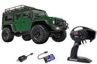 TRX97054-1GRN - Traxxas TRX-4M Land Rover Defender RTR green 1:18