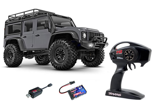 TRX97054-1SLVR - Traxxas TRX-4M Land Rover Defender 1_18 RTR silber TRX97054-1SLVR