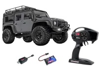 TRX97054-1SLVR - Traxxas TRX-4M Land Rover Defender RTR silber 1:18