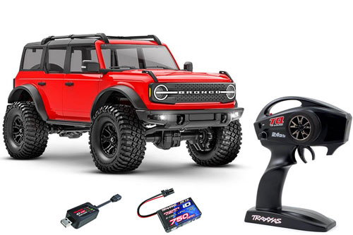 TRX97074-1RED - TRAXXAS TRX-4M Ford Bronco 4x4 rot RTR inkl. Akku_Lader TRX97074-1RED