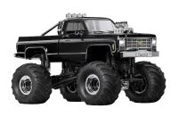 TRX98064-1-BLK - TRAXXAS TRX-4MT Chevy K10 4x4 Monster Truck RTR black 1:18