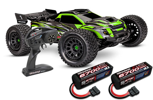 TRX78086-4GRNC2 - TRAXXAS XRT 4x4 VXL gruen RTR Akku Combo 2 TRX78086-4GRNC2