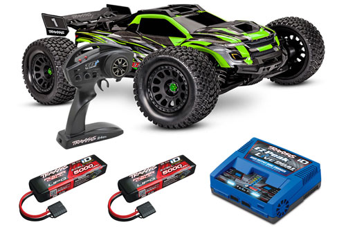 TRX78086-4GRNC3 - TRAXXAS XRT 4x4 VXL gruen RTR Akku Ladegeraet Combo 3 TRX78086-4GRNC3