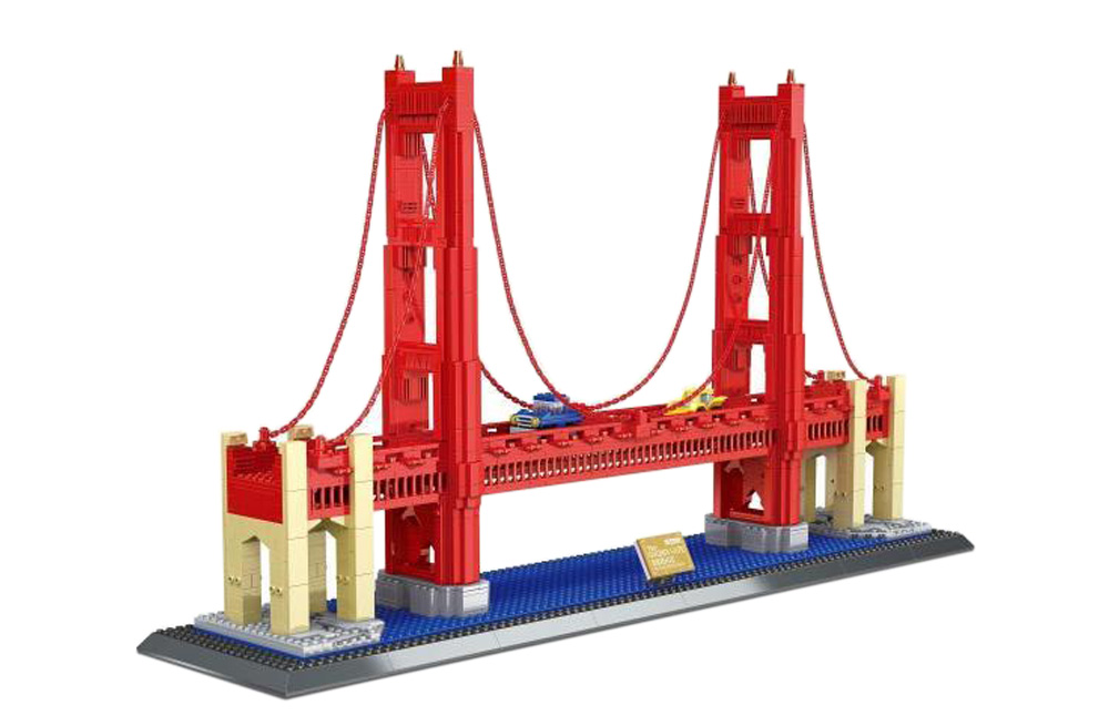 W6210 - Die Golden Gate Bridge von San Fransisco (2038 Teile) Wange W6210