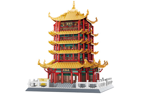 W6214B - Gelber Kranich Turm (2912 Teile) (Special Deal) Wange W6214B