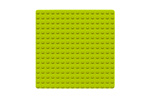 W8802-01 - Grundplatte hellgruen 16x16 Noppen