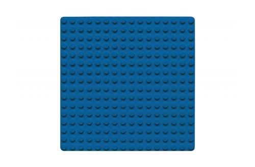 W8802-06 - Grundplatte blau 16x16 Noppen Wange W8802-06