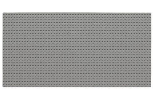W8804-06 - Grundplatte hellgrau 28x56 Noppen Wange W8804-06